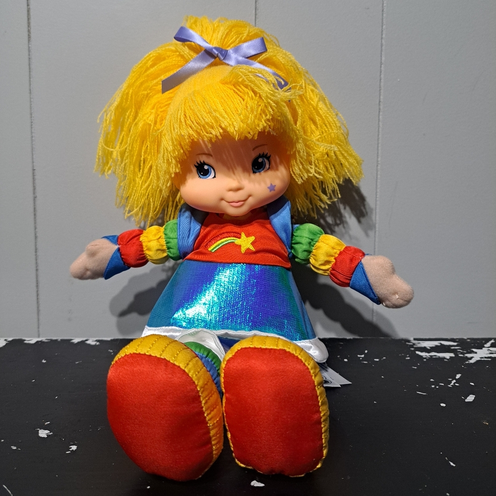 Colorful Rainbow Brote Plush Hallmark 40th Anniversary